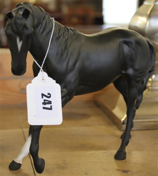Beswick matte black, Black Beauty